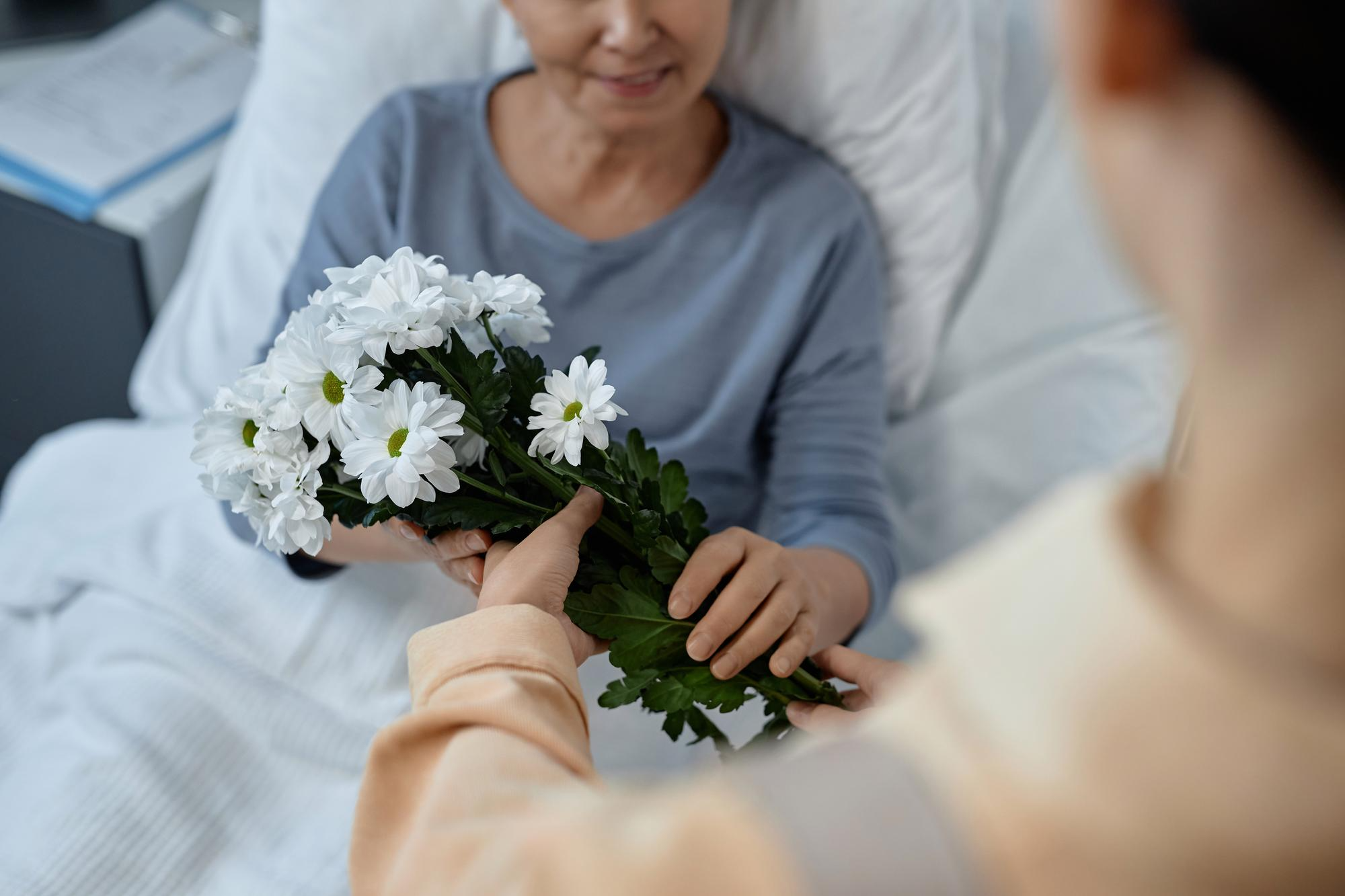 Bringing comfort through flowers